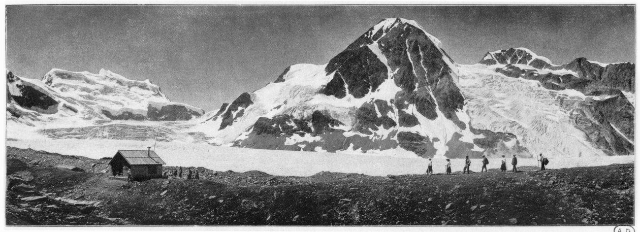 Grand Combin, c.1900 de French Photographer