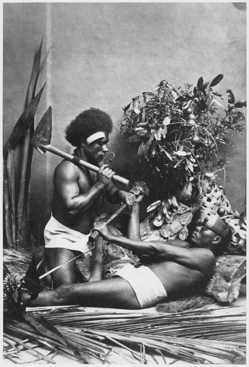 Kanaks, Nova Caledônia de French Photographer