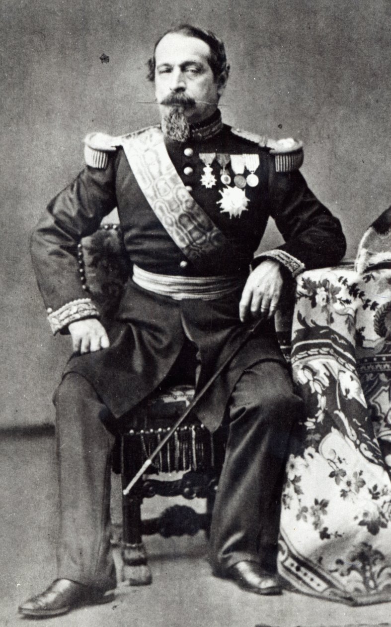 Napoleão III, 1860-70 de French Photographer