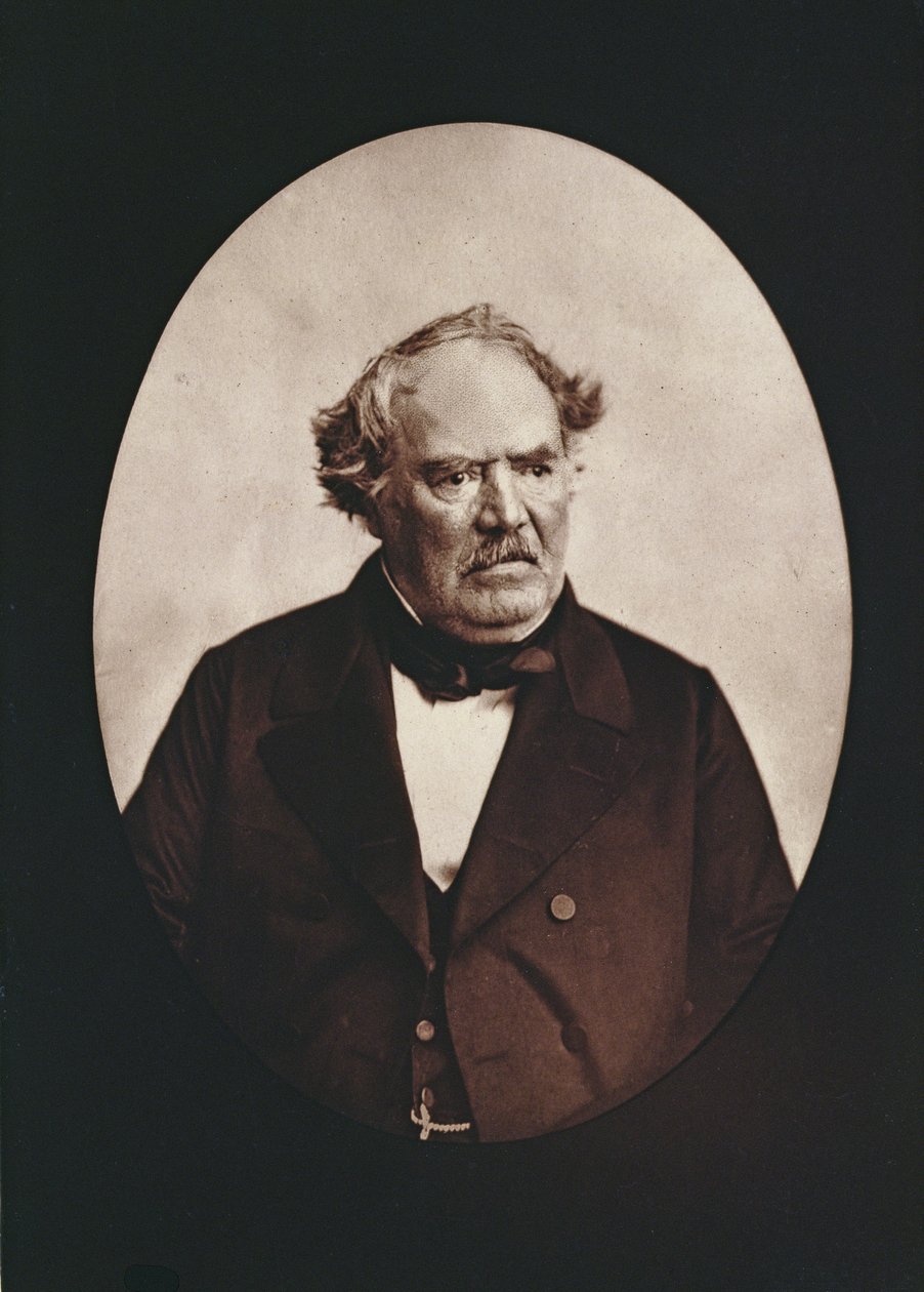 Nicolas Francois Octave Tassaert (1807-74), da Galeria Contemporânea, c.1874-78 de French Photographer