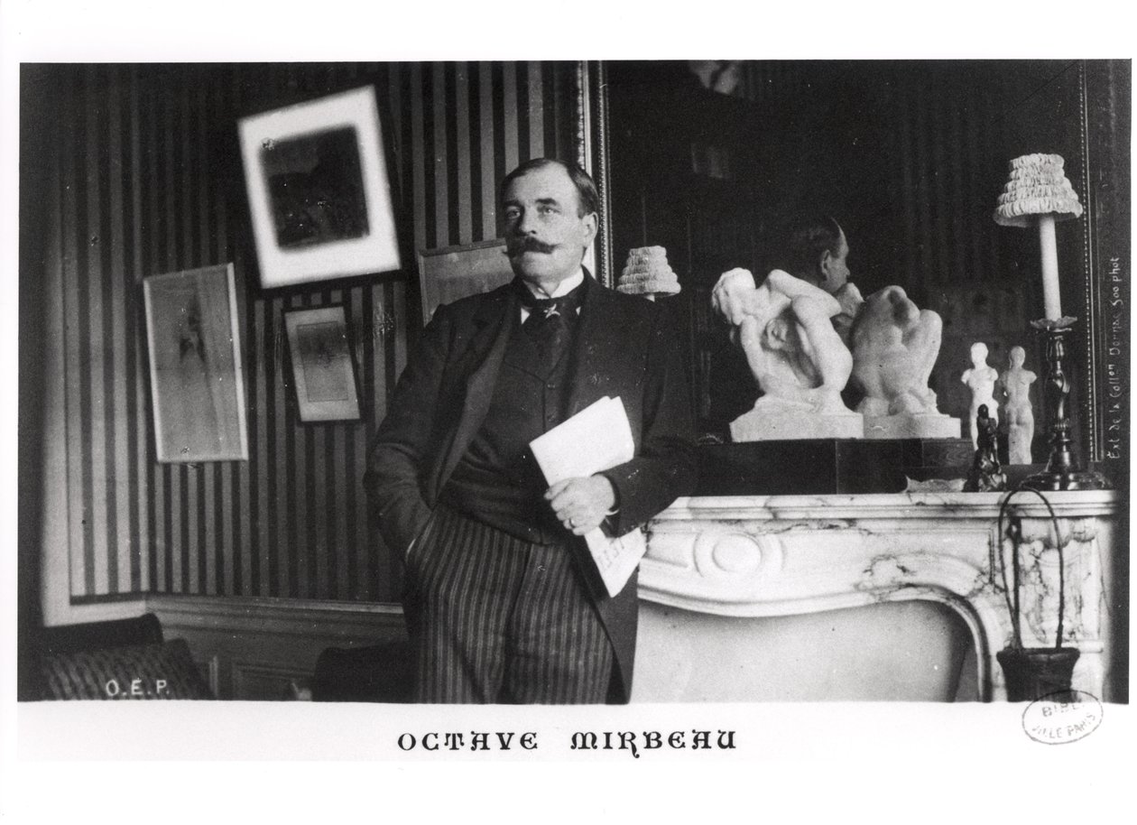 Octave Mirbeau (1848-1917) de French Photographer