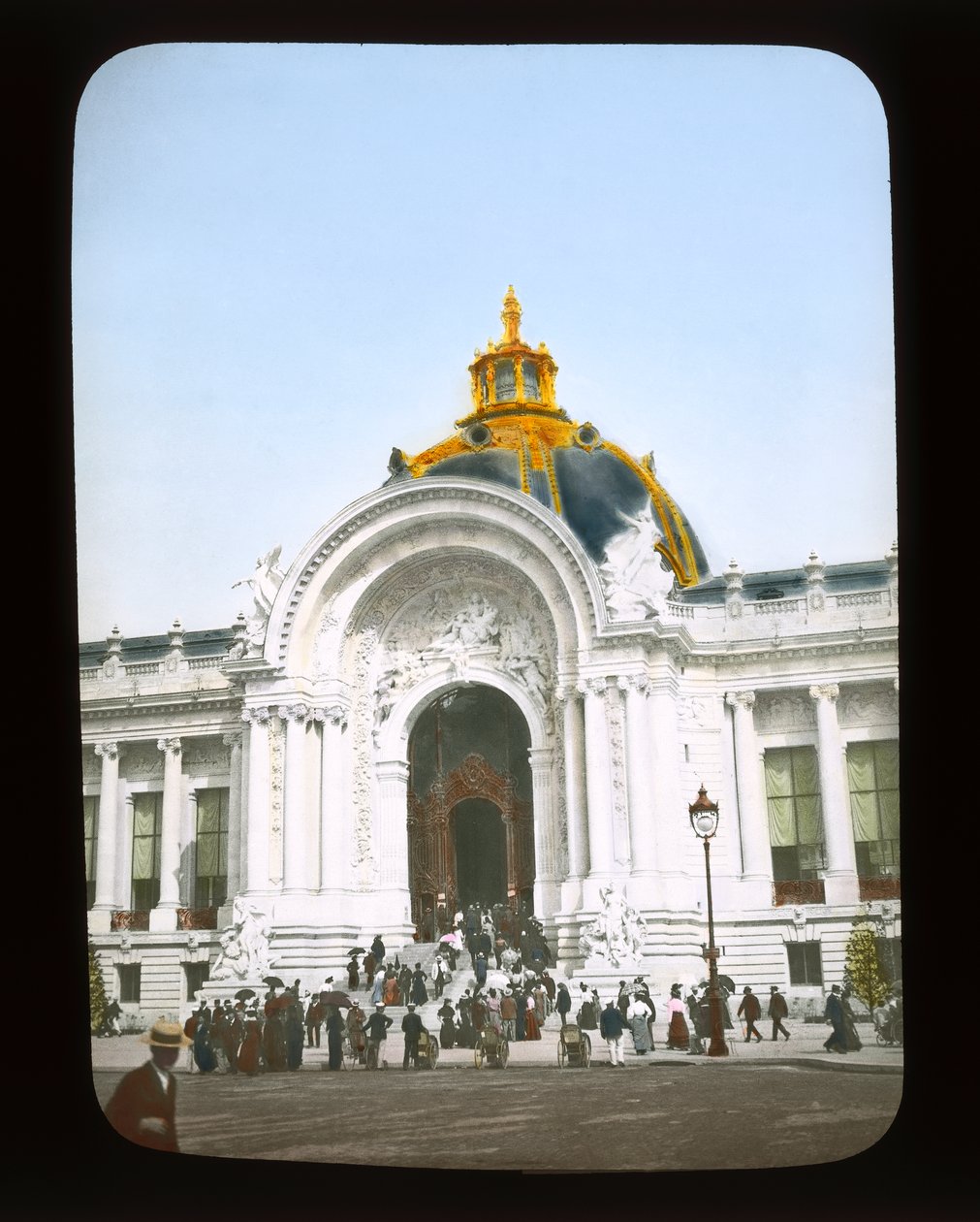 Exposição de Paris: Petit Palais, 1900 (lanterna) de French Photographer