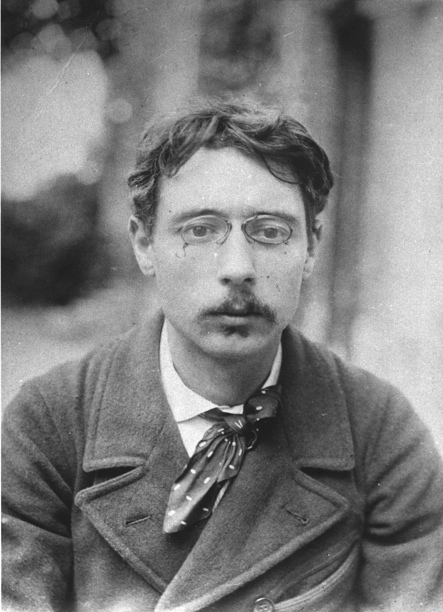 Pierre Bonnard (1867-1947) no Relais, a casa dos Natansons em Villeneuve sur Yonne de French Photographer
