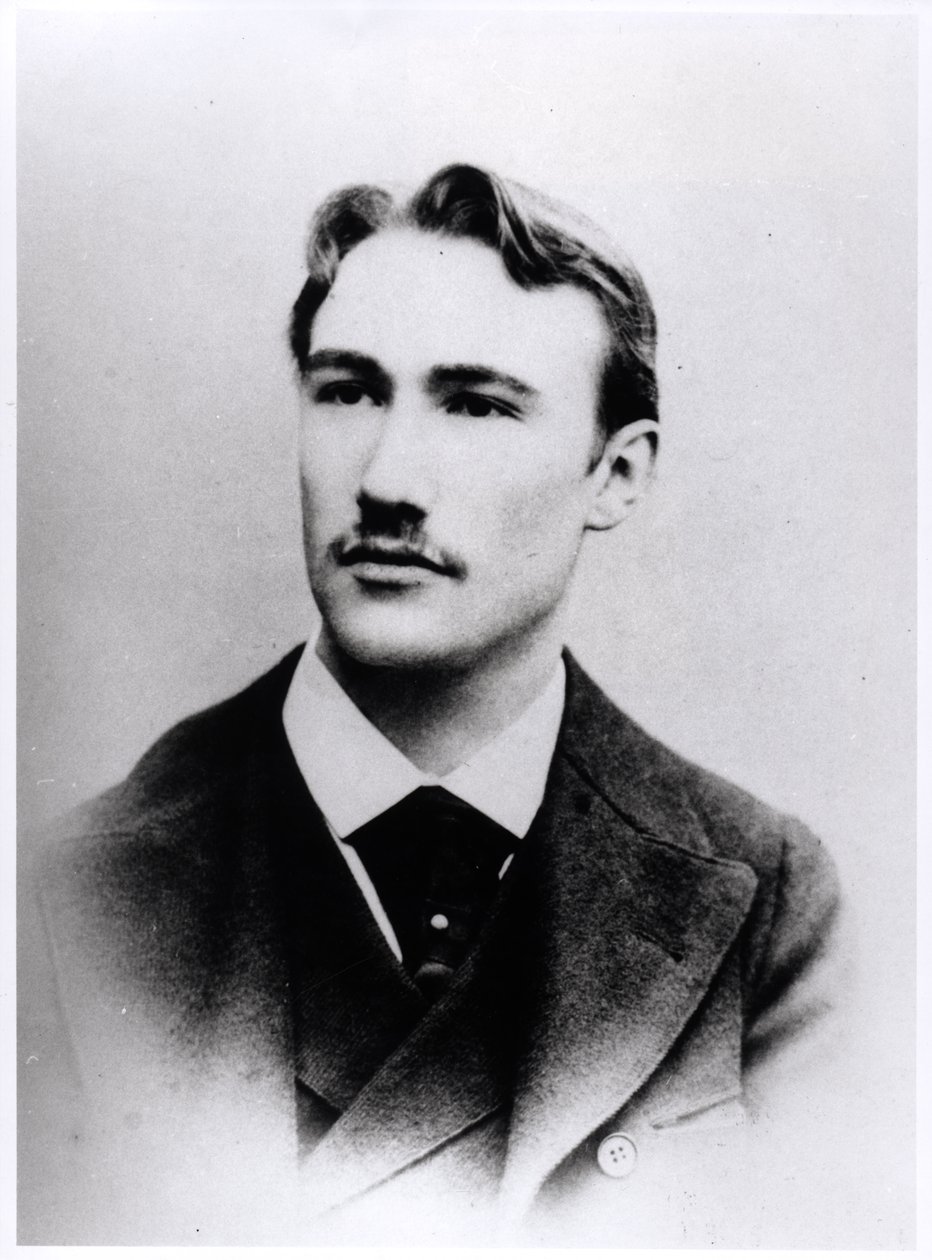 Retrato de André Gide (1869-1951) 1891-92 de French Photographer