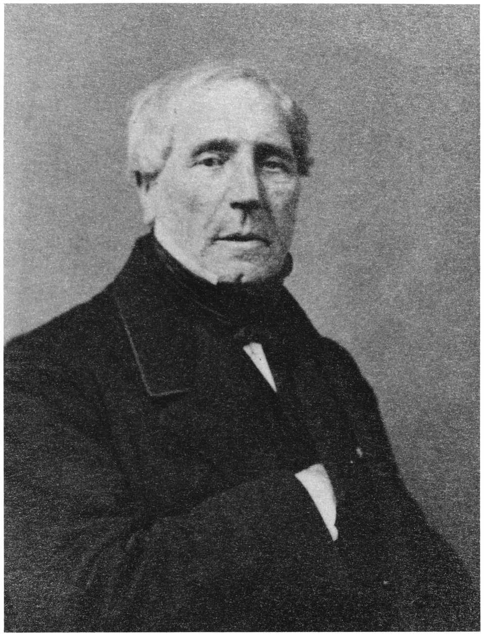 Retrato de Jean Louis Marie Poiseuille, meados do século XIX de French Photographer