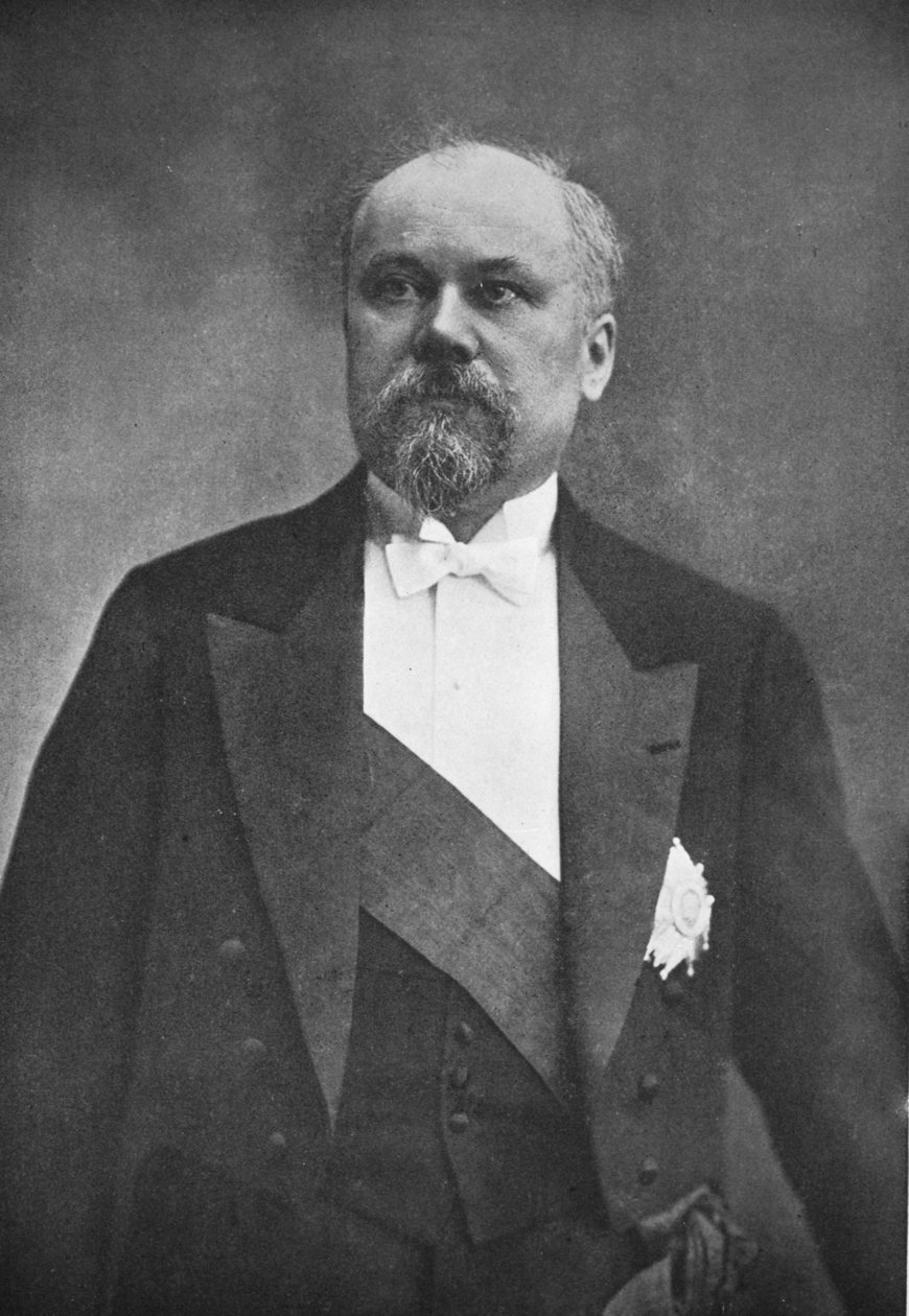 Presidente da República Francesa, M. Raymond Poincaré de French Photographer