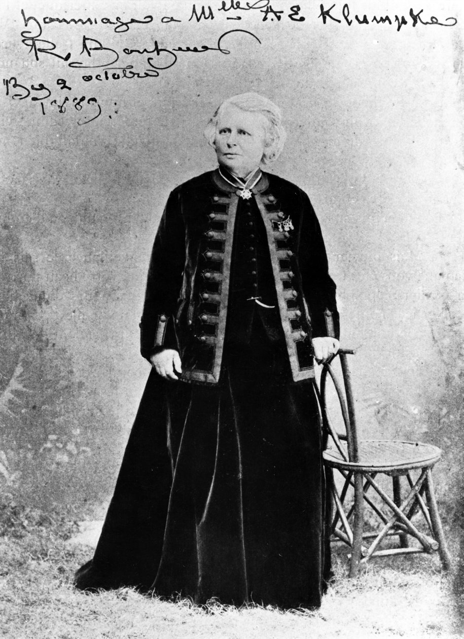Rosa Bonheur aos 63 anos de idade, 1889 de French Photographer