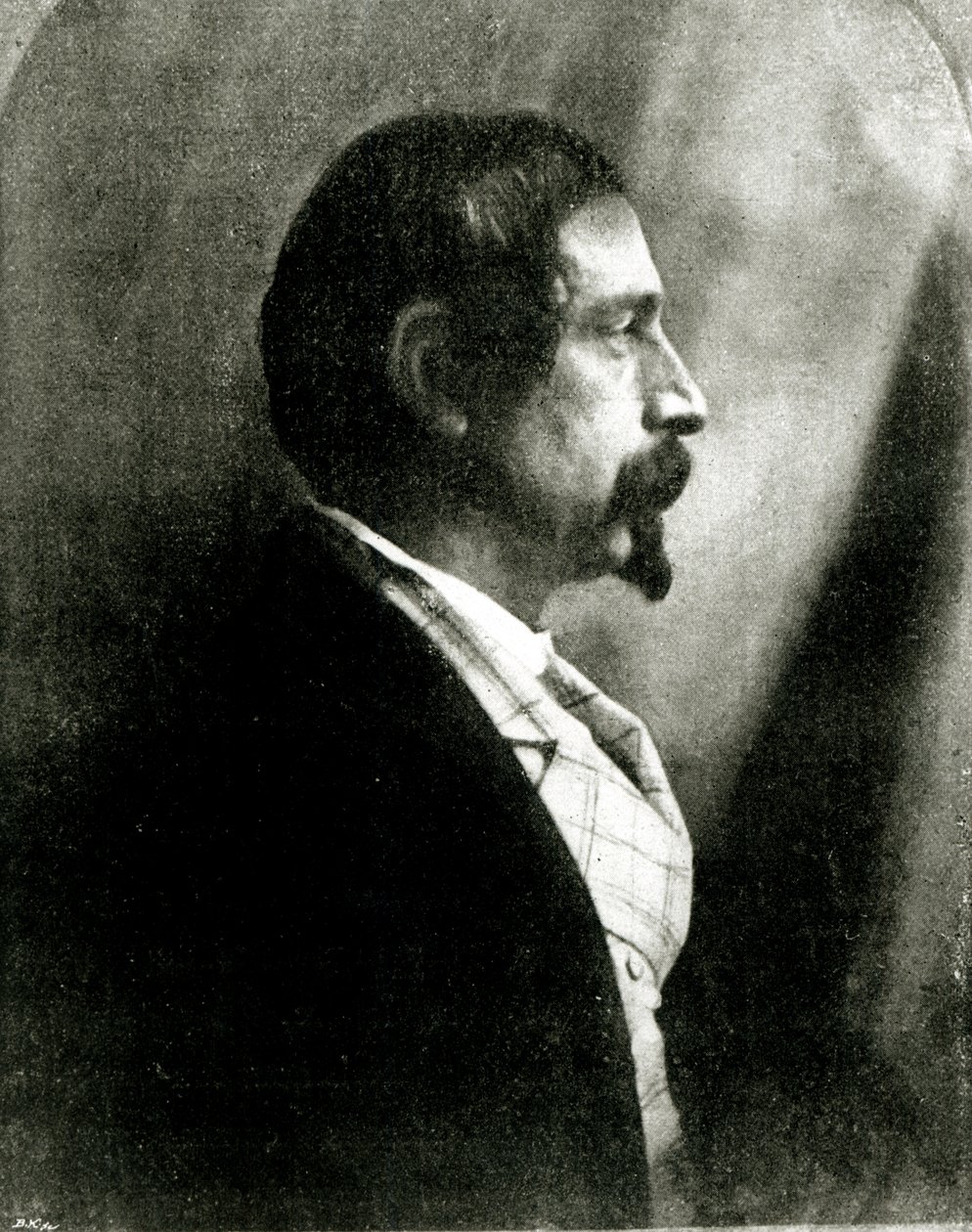 O príncipe Luís Napoleão Bonaparte, futuro Napoleão III (1808-1873), imperador da França, c. 1840-48 de French Photographer