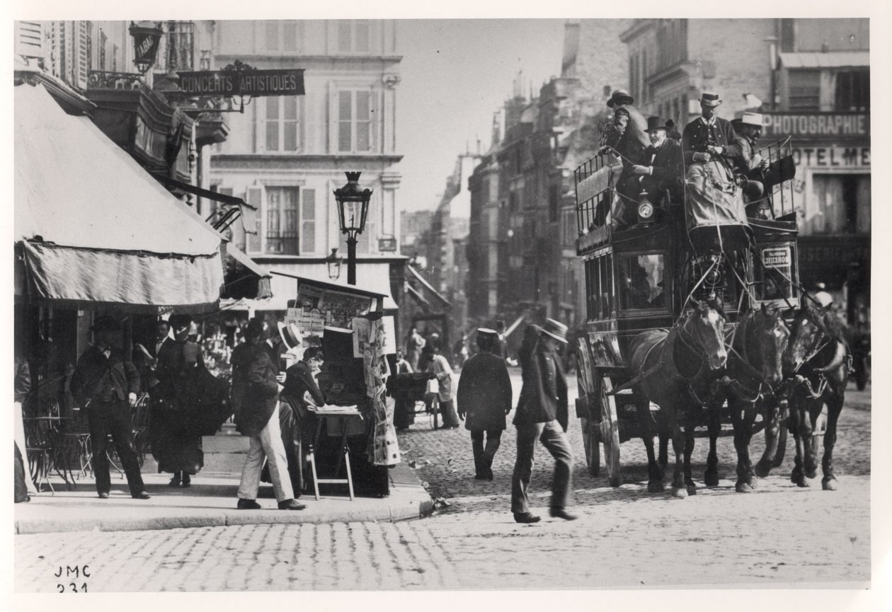Vista de Paris, c.1900 de French Photographer