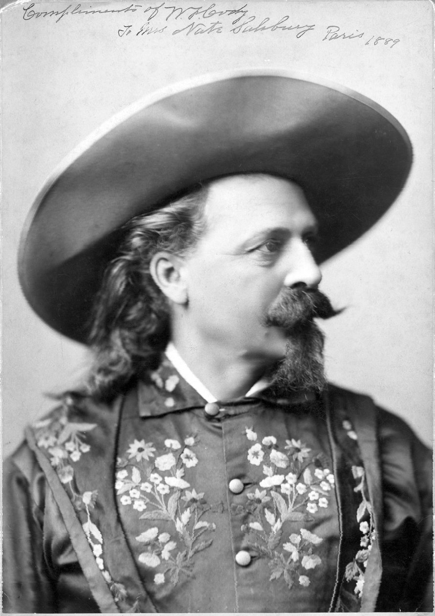 William Frederick Cody, c.1889 de French Photographer