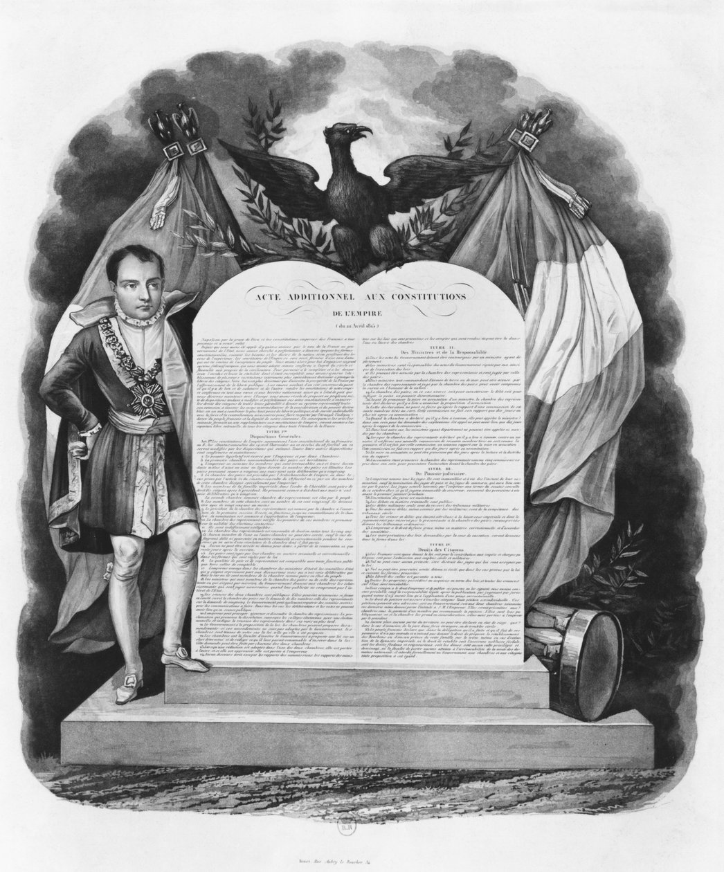 Ato adicional de 22 de abril de 1815 às Constituições do Império de French School