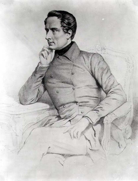 Alphonse-Marie-Louis de Prat Lamartine (1790-1869) de French School