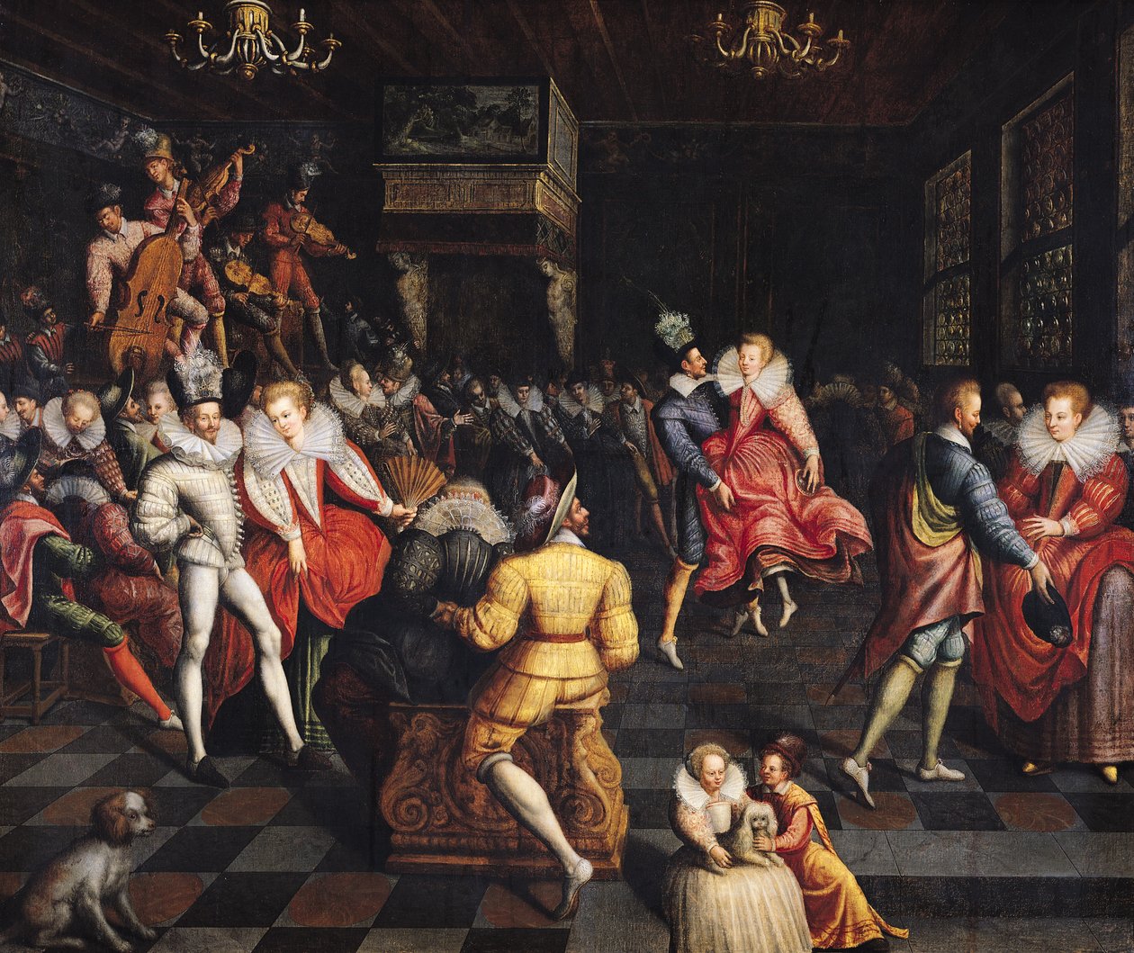 Bola no Tribunal de Valois de French School