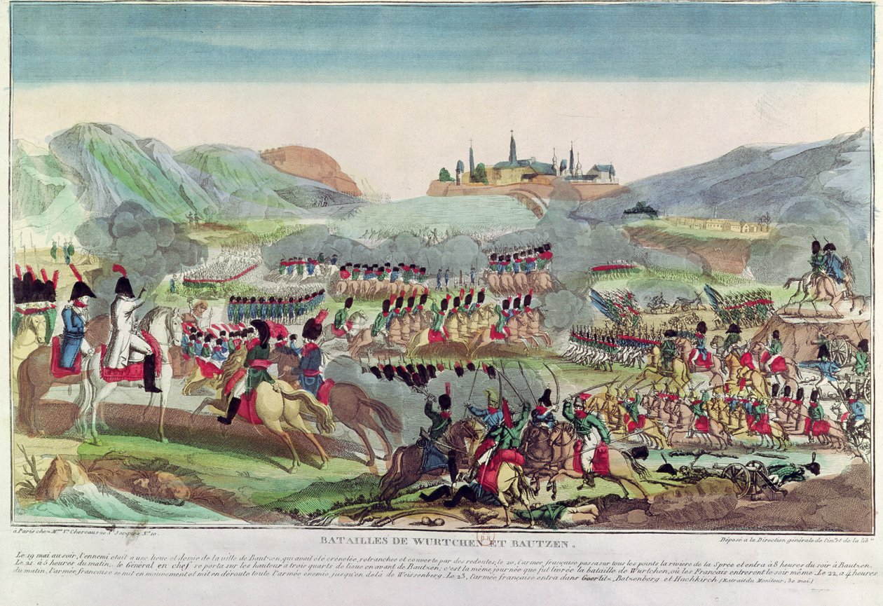 Batalhas de Wurtchen e Bautzen, 20 de maio de 1813 de French School