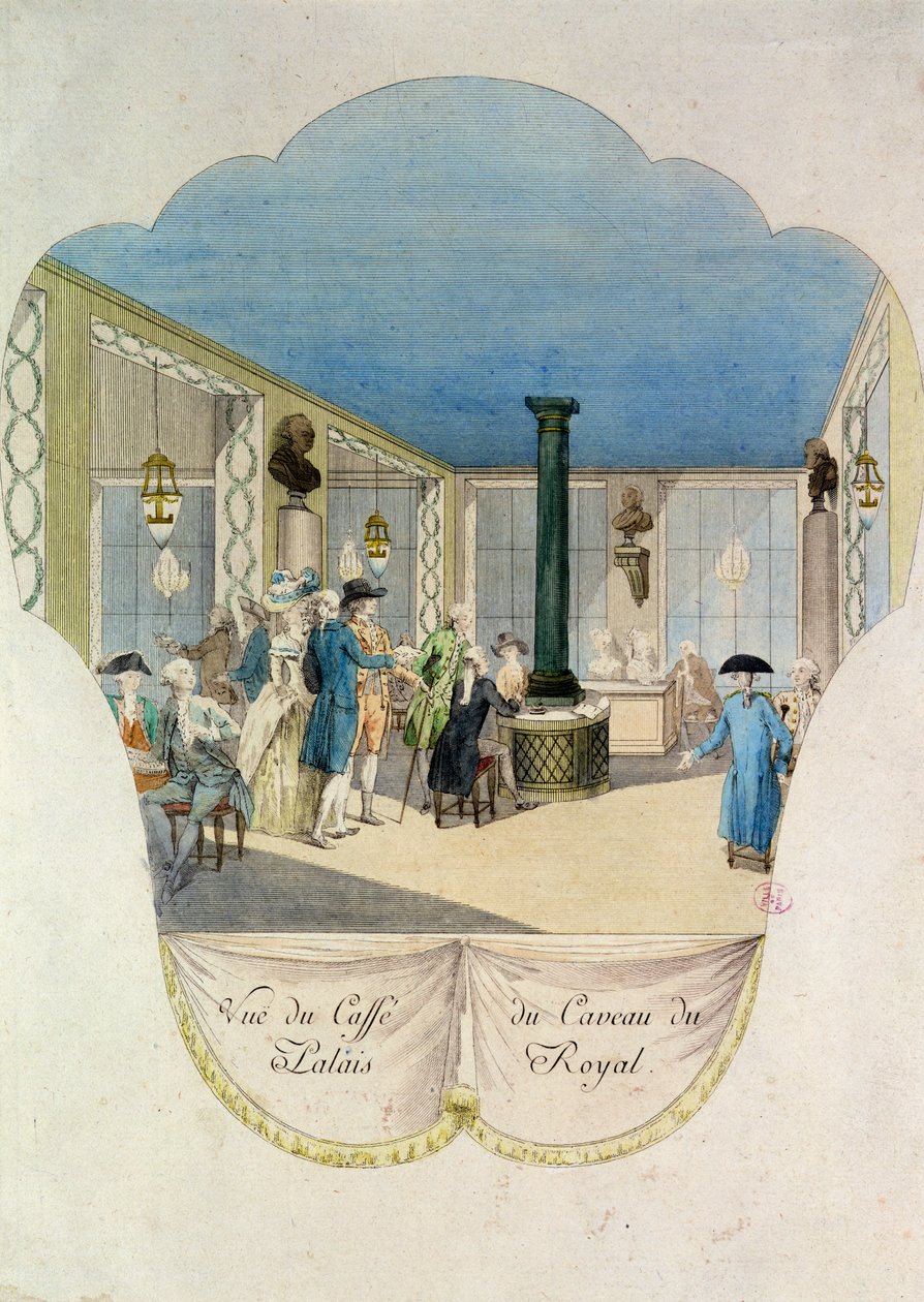Café na adega do Palais Royal de French School