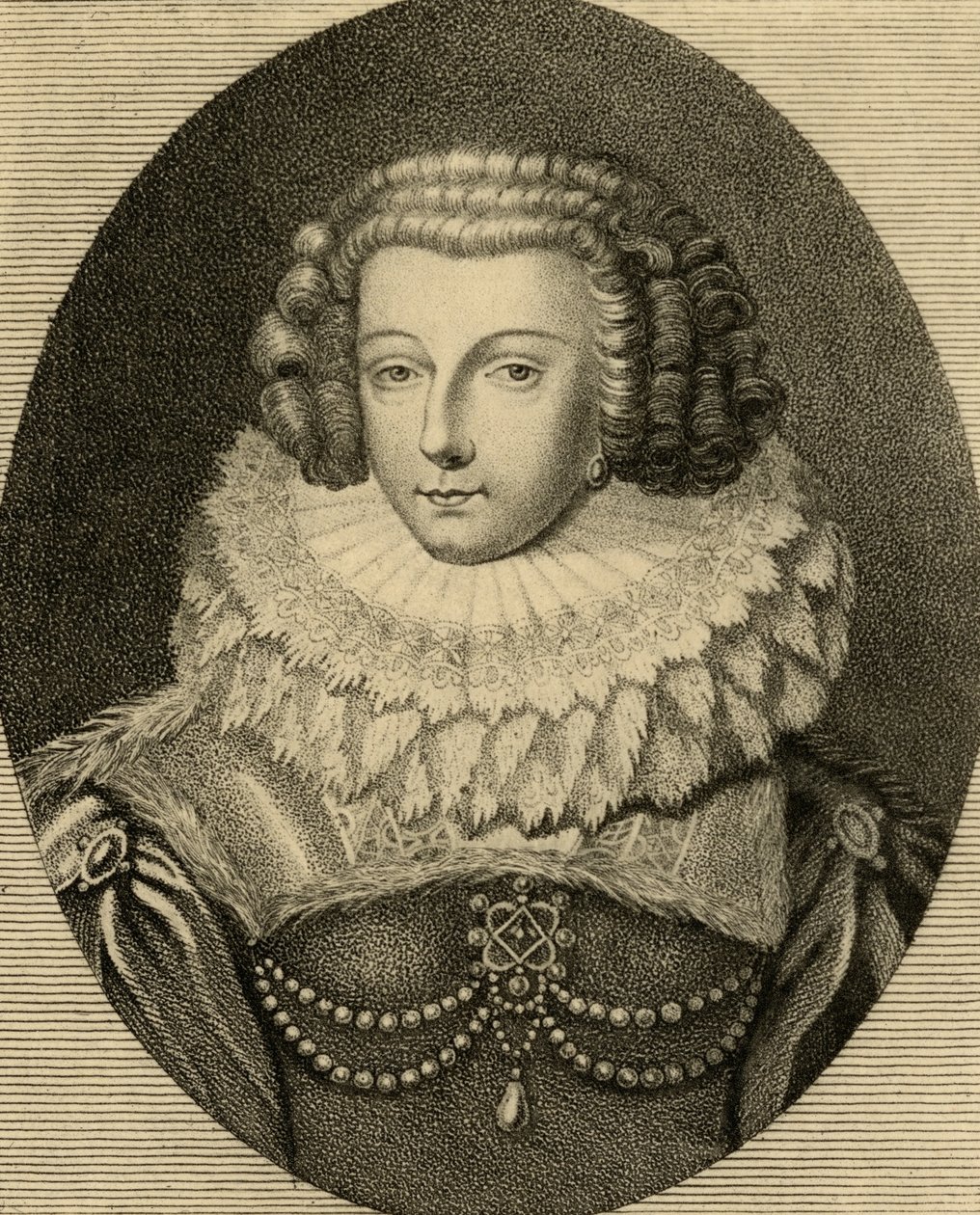 Christine da França (1606-63) de French School