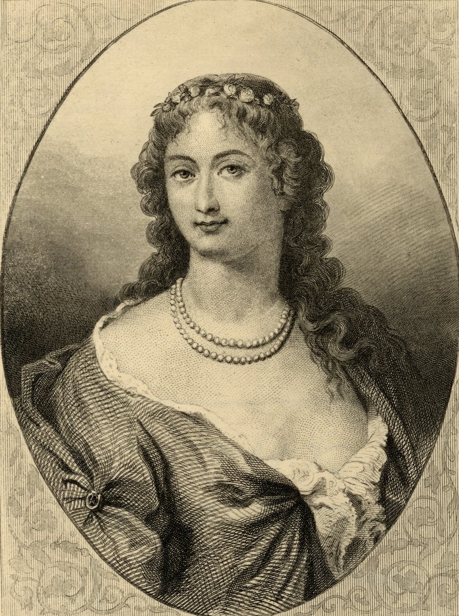 Claudine Alexandrine Guerin (1682-1749) Madame de Tencin de French School