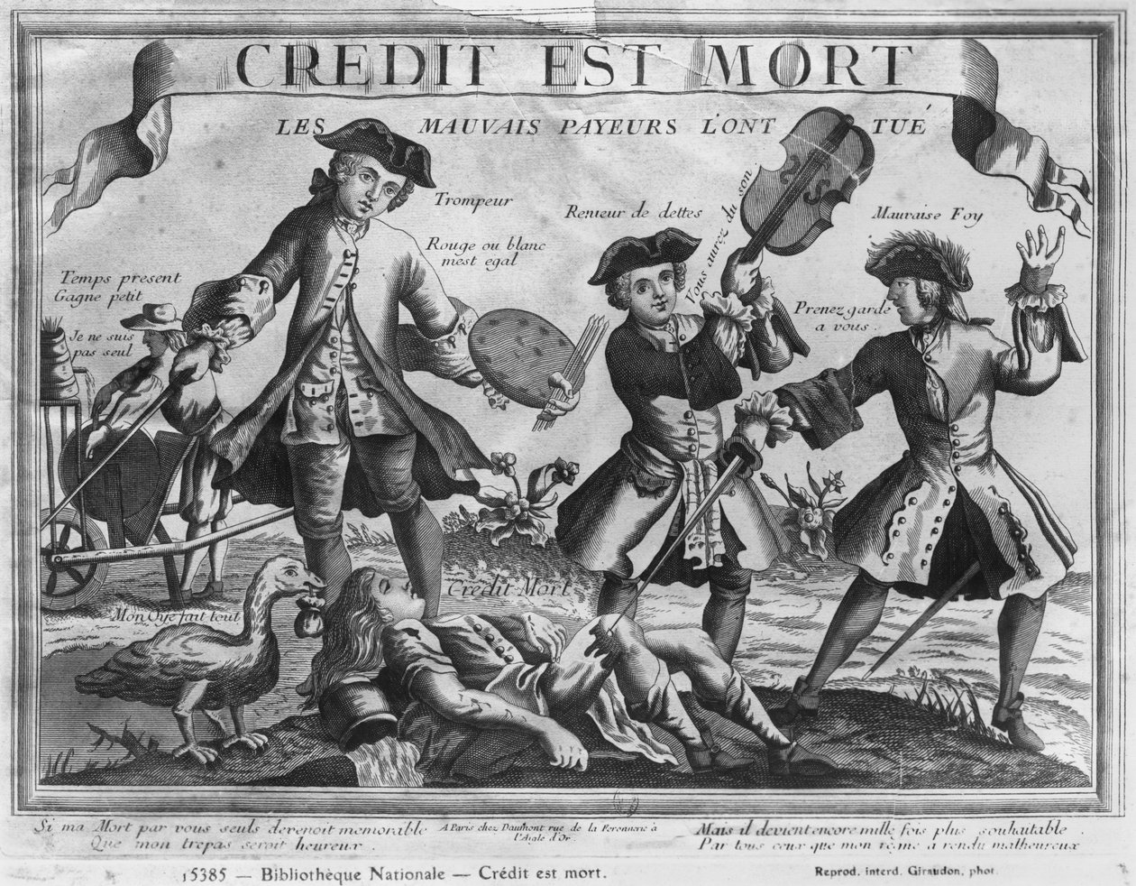 &39;Crédito está morto, os maus devedores mataram&39; de French School