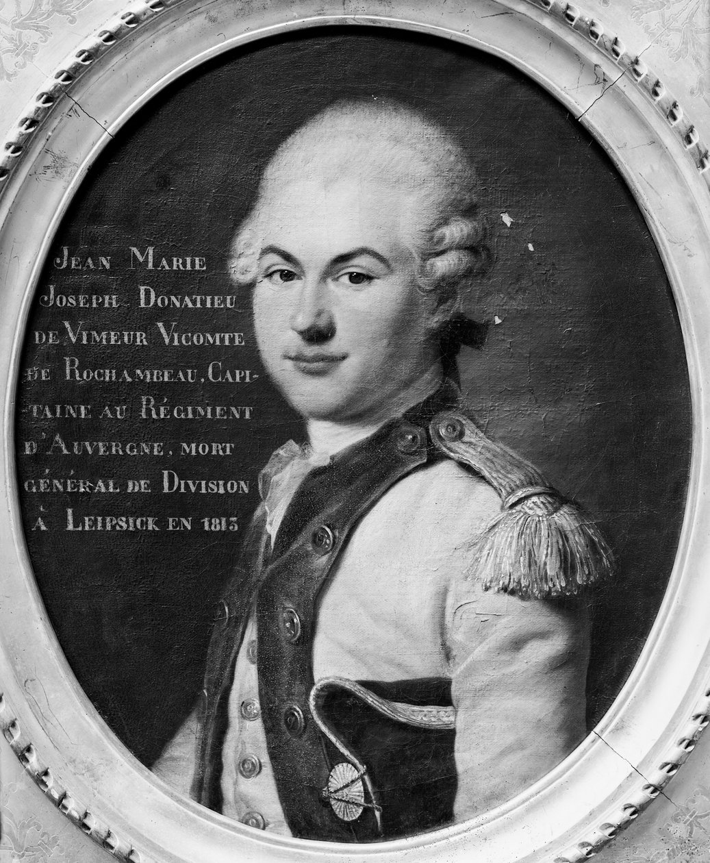Donatien Marie Joseph de Vimeur (1755-1813) Visconde de Rochambeau de French School
