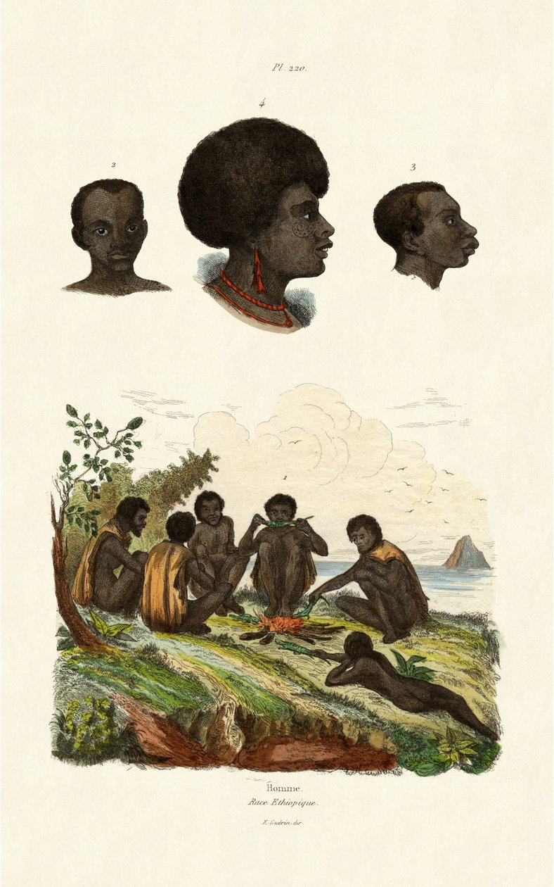 Etíopes, 1833-39 de French School