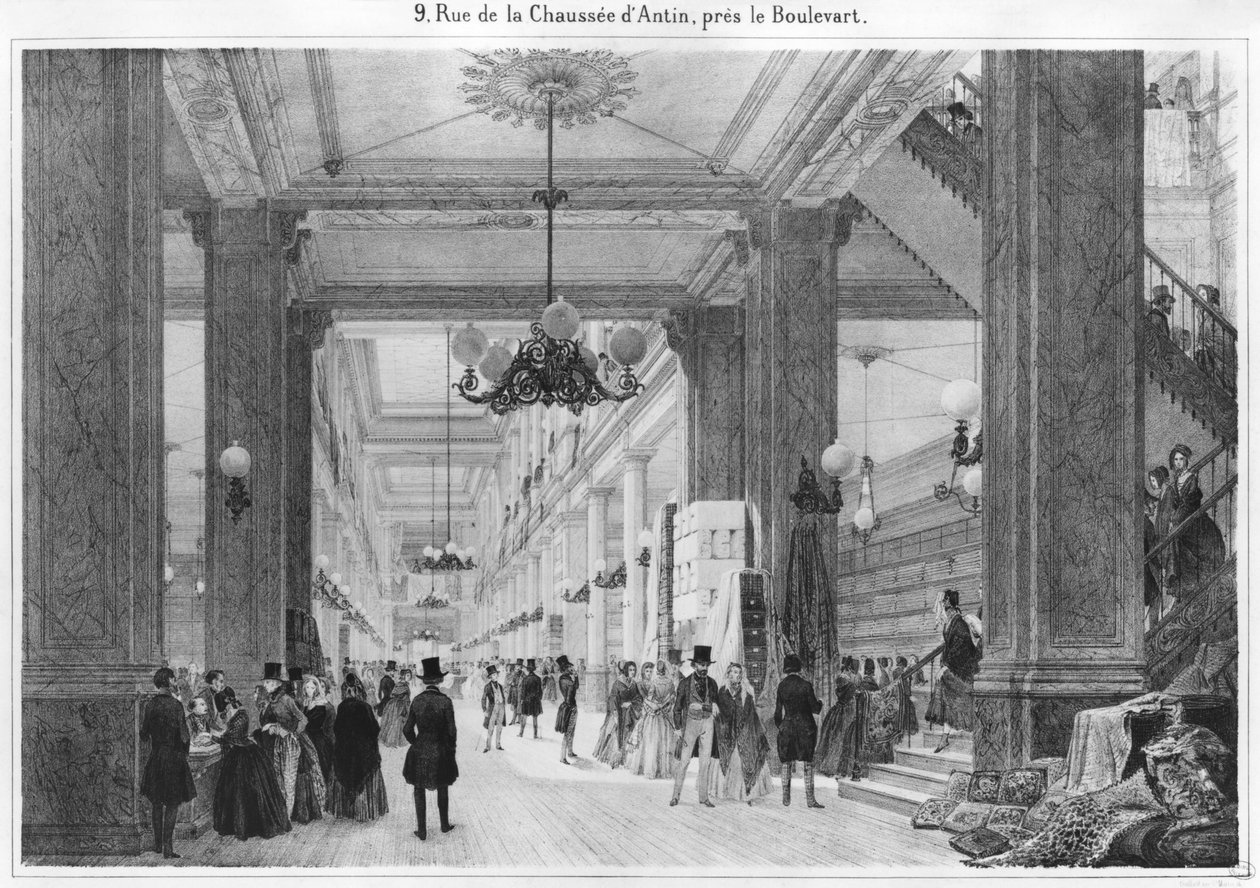 Loja de Tecidos, 9 rue de la Chaussee d&39;Antin de French School
