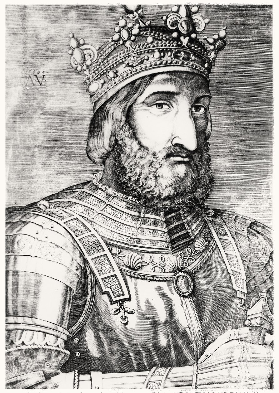 Francisco I, rei da França (1494-1547) de French School