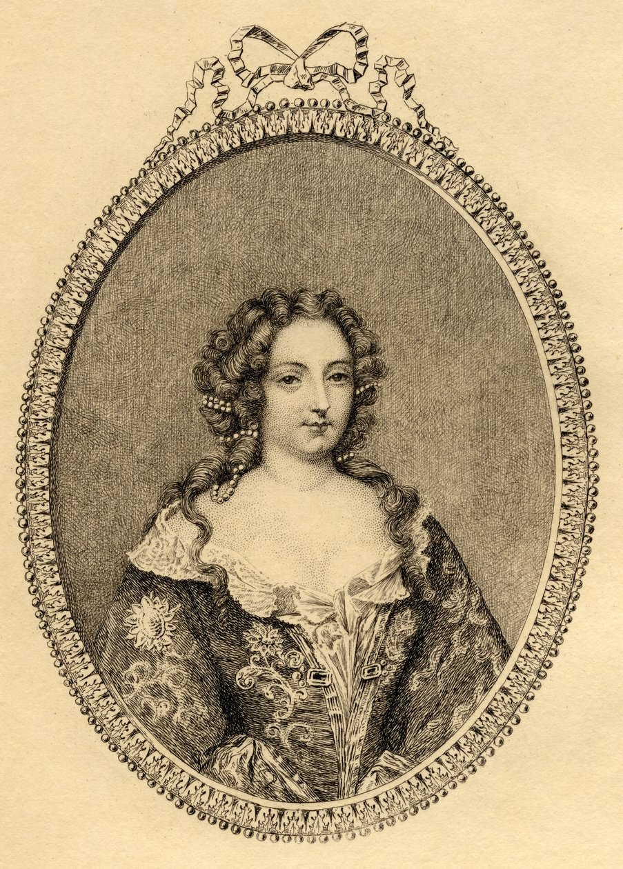 Françoise Athenais de Rochechouart (1641-1707) Marquesa de Montespan de French School