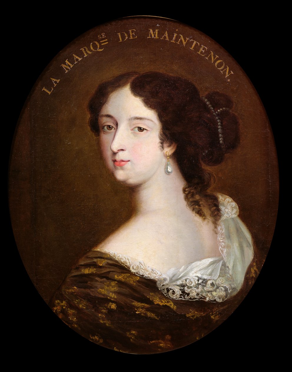 Françoise d&39;Aubigne (1635-1719) Marquesa de Maintenon de French School