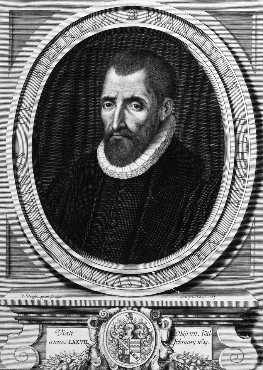 François Pithou, estampa feita por Pierre Louis van Schuppen, 1685 de French School