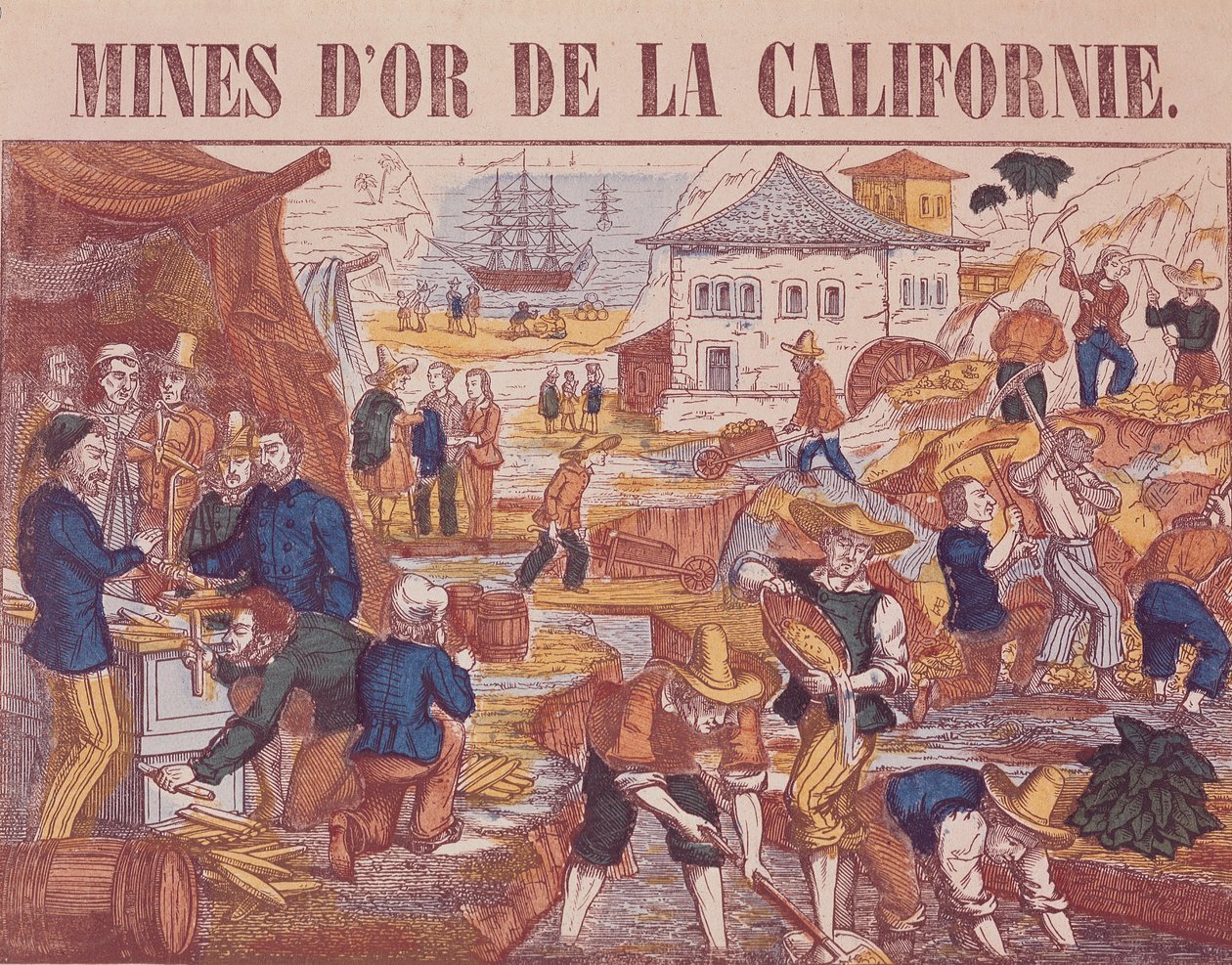 Minas de ouro da Califórnia de French School