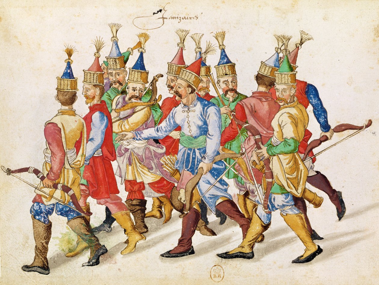 Janízaros, 1583 de French School