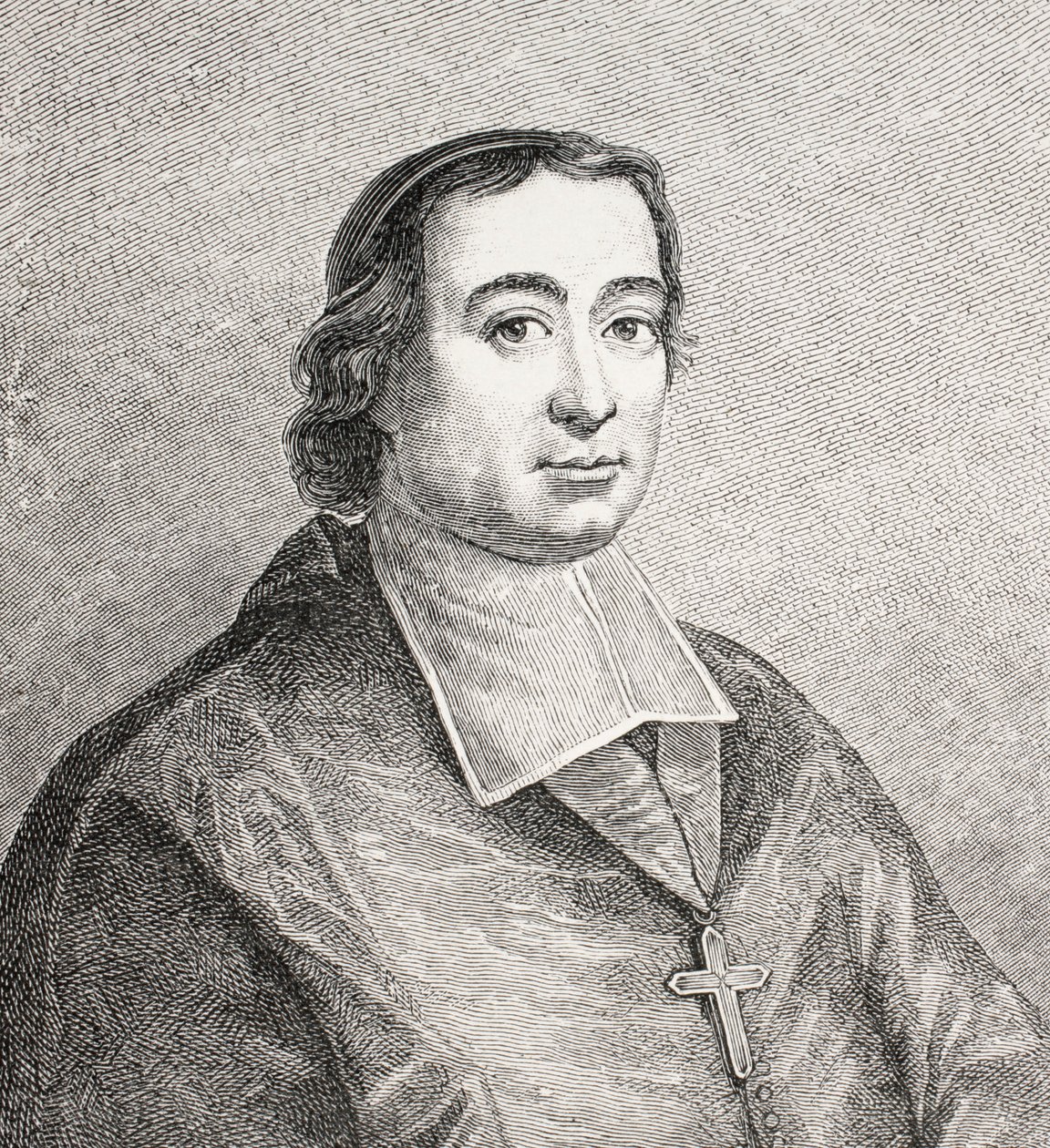 Jean Baptiste Massillon, de &39;instituições, usos e trajes do século XVIII&39;, publicado em 1875 de French School