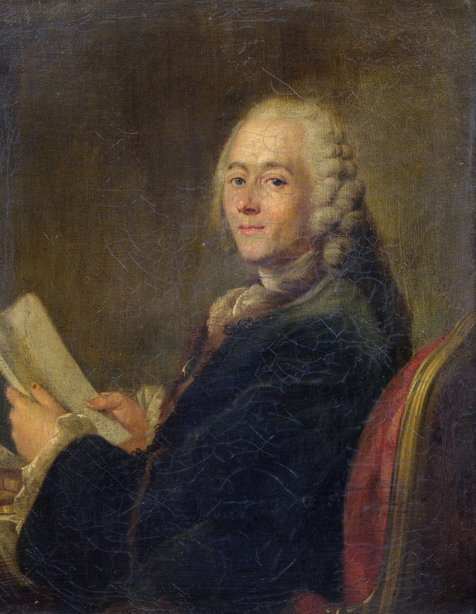 Jean a volta de Alembert (1717-83) de French School
