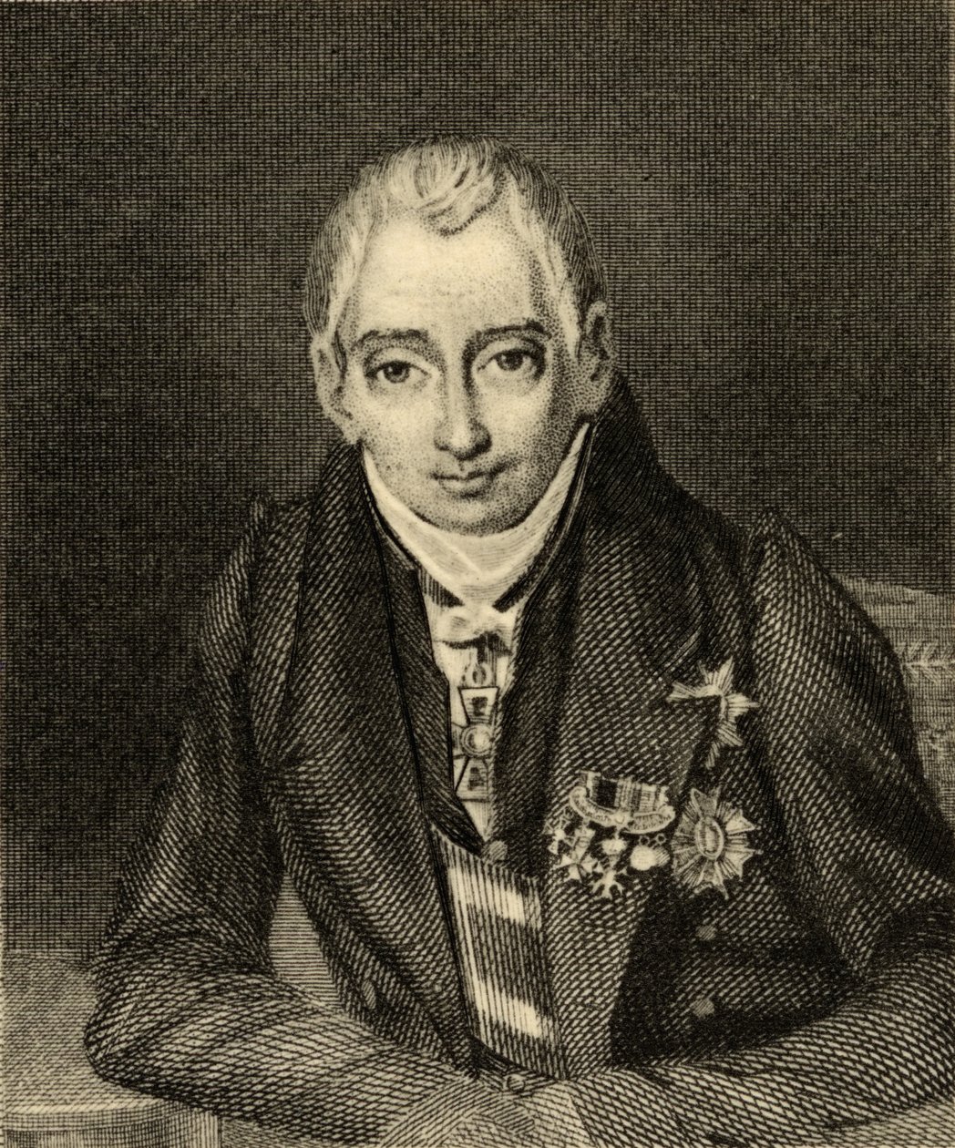Klemens Wenzel Nepomuk Lothar (1773-1859) Príncipe de Metternich-Winneburg de French School