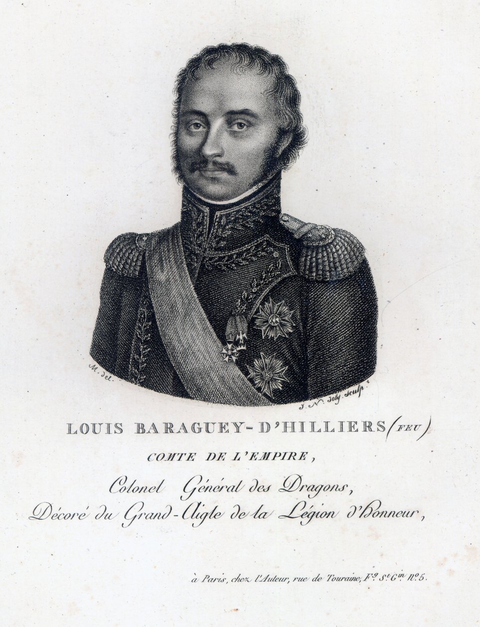 Louis Baraguey de Hilliers (1764-1813) de French School