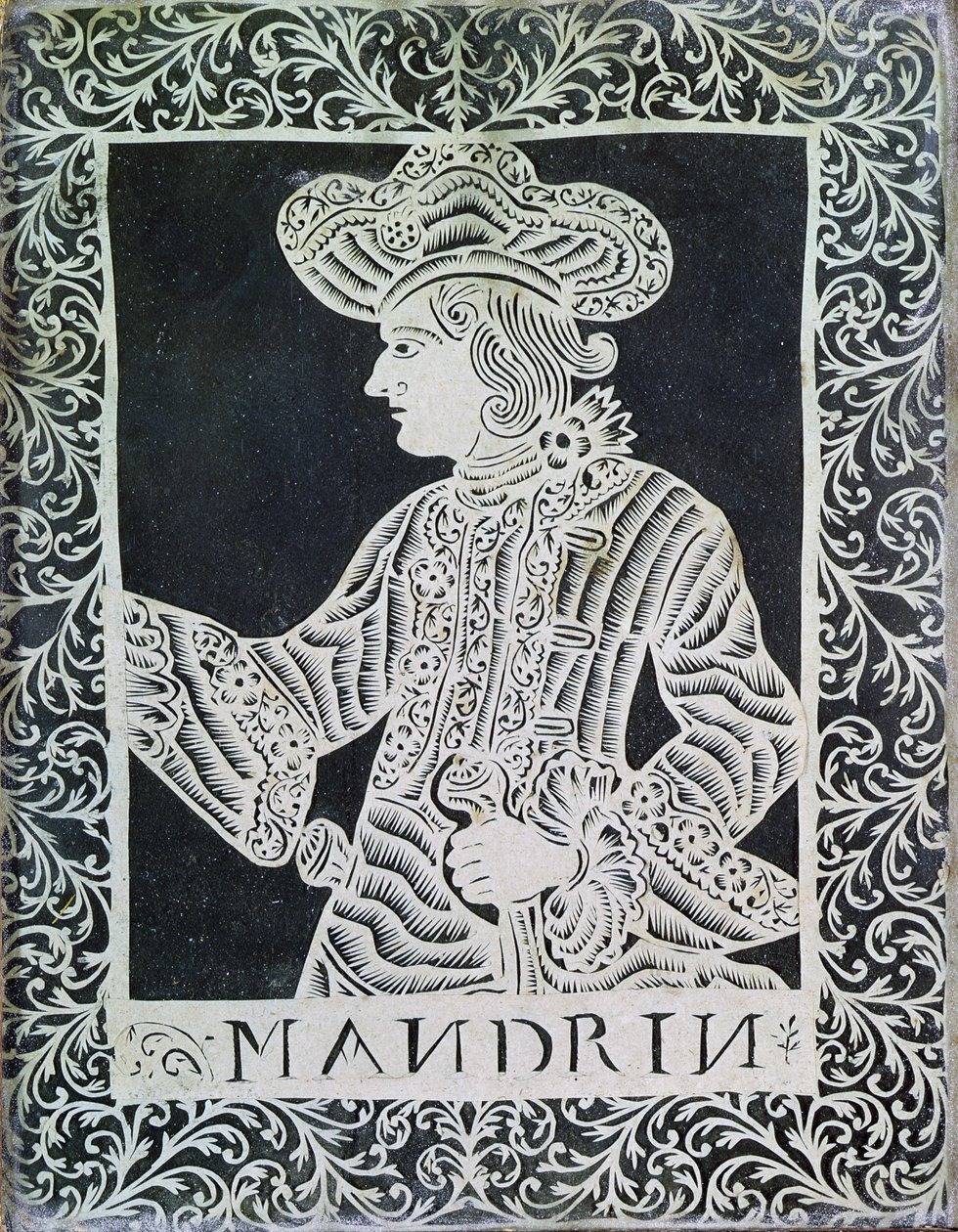 Louis Mandrin (1724-55) (colagem) de French School