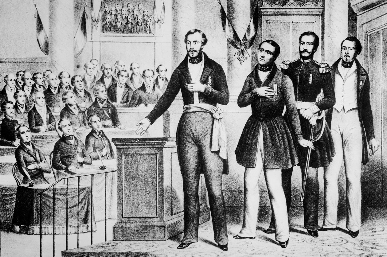 Luís Napoleão Bonaparte III (1808-1873) Fidelidade e devoção à República Francesa de French School