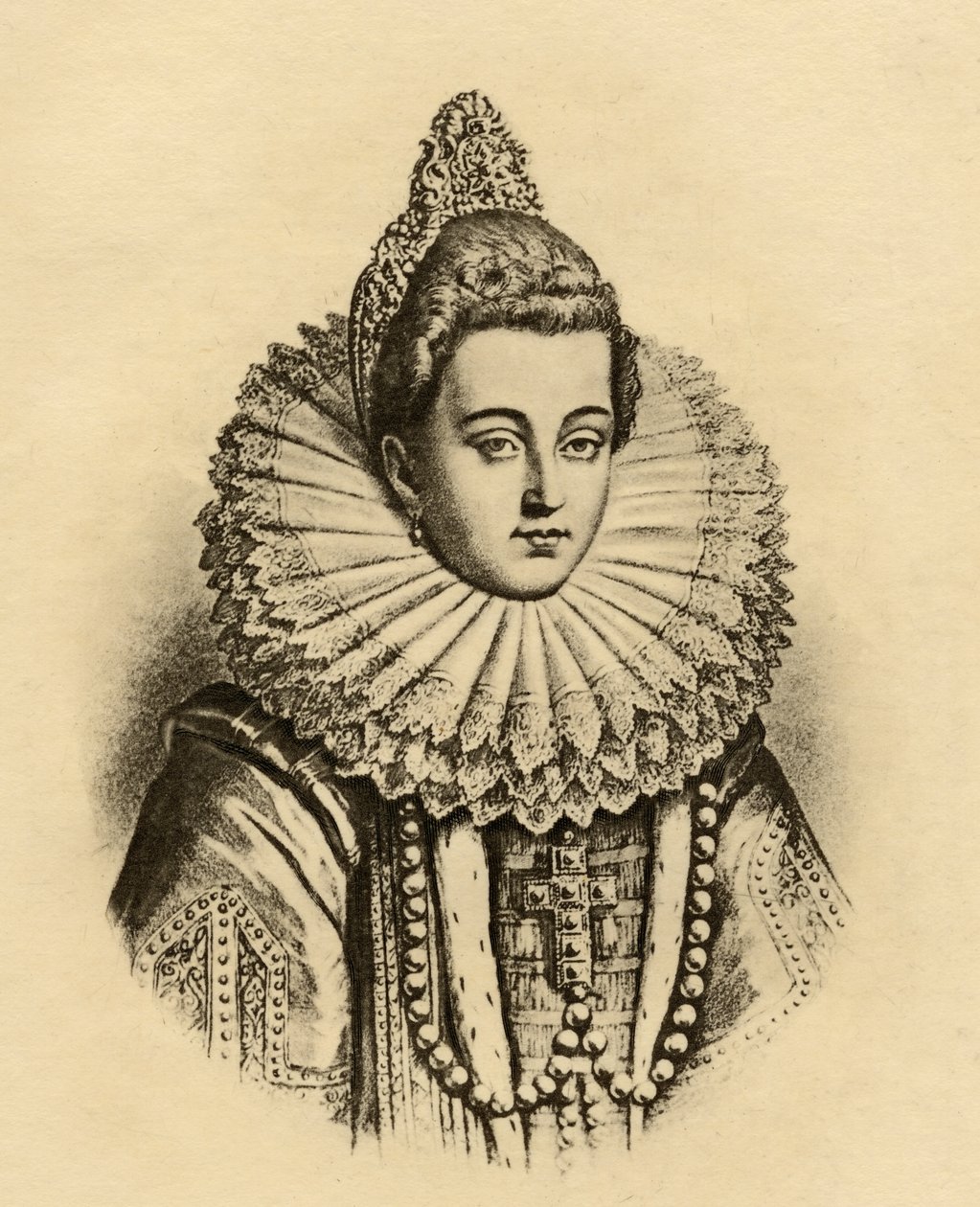 Louise de Lorraine-Vaudemont (1553-1601) de French School