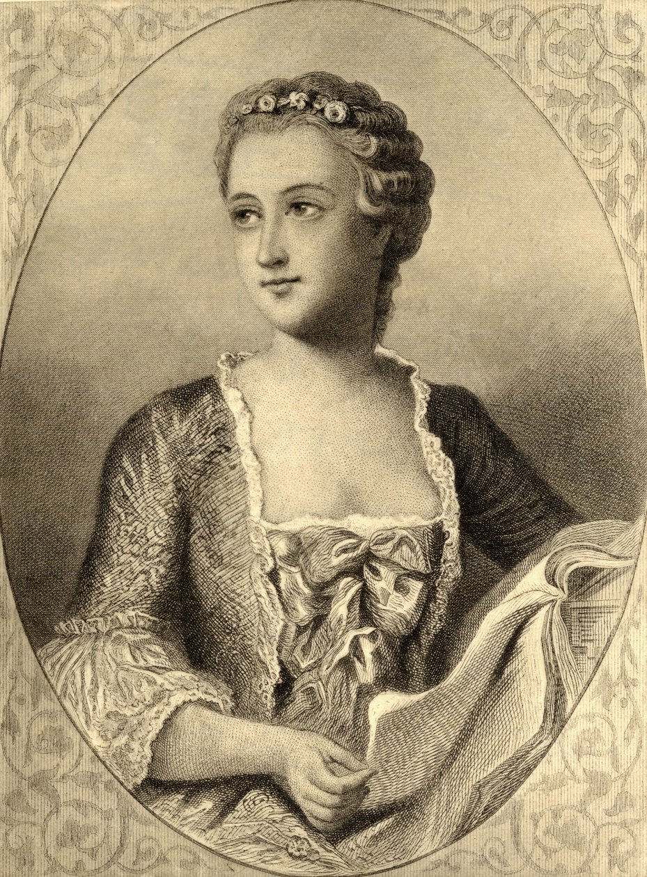 Madame de Pompadour (1721-64) de French School