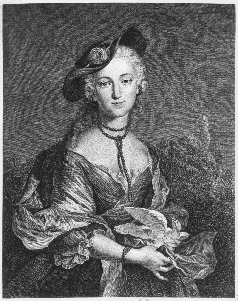 Mademoiselle Marie Salle (ver também 414546) de French School