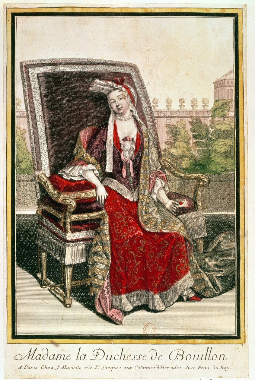 Marie-Anne Mancini (1646-1714) Duquesa de Caldo de French School