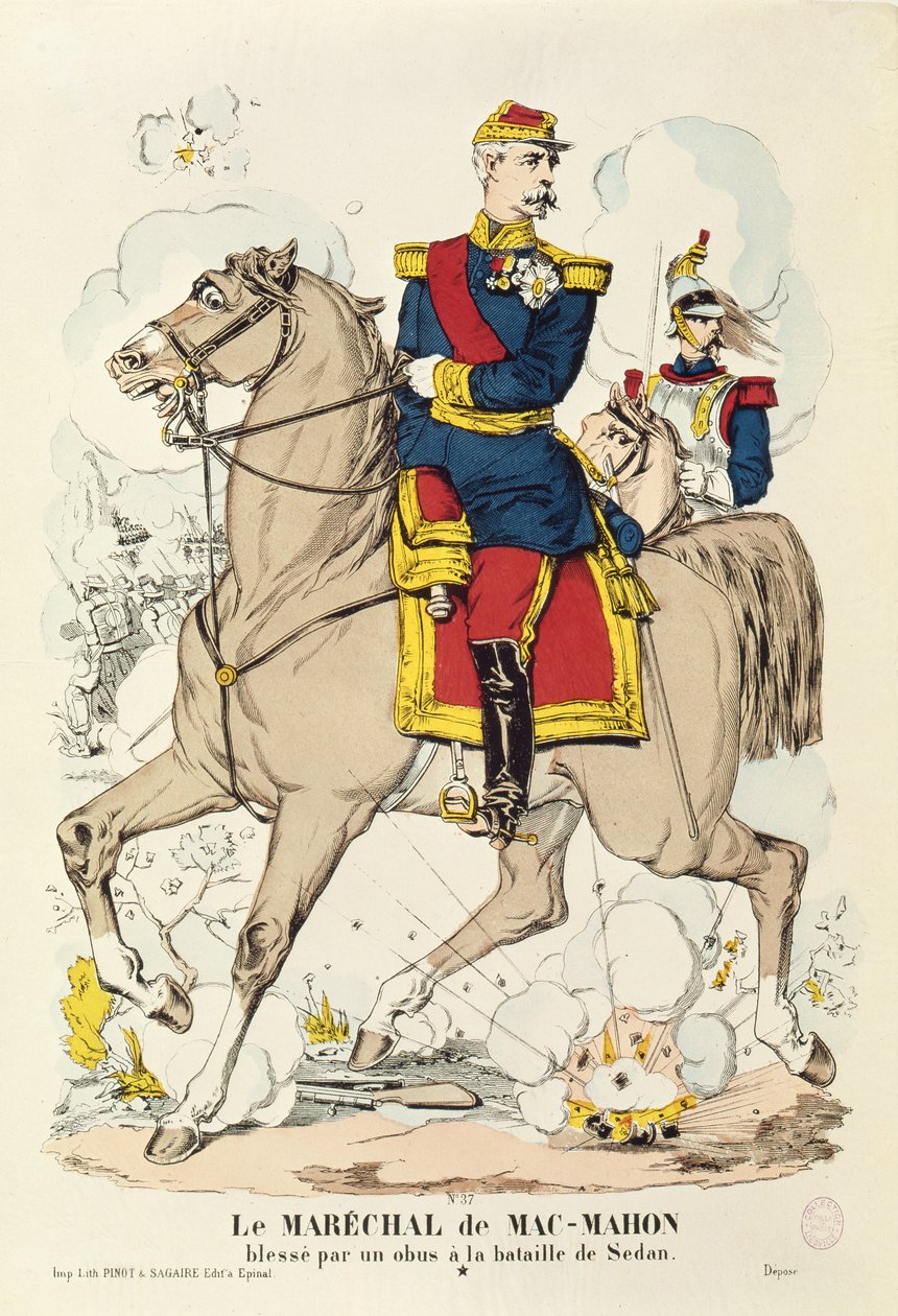 Marechal Edme Patrice Maurice de Macmahon (1808-93) de French School