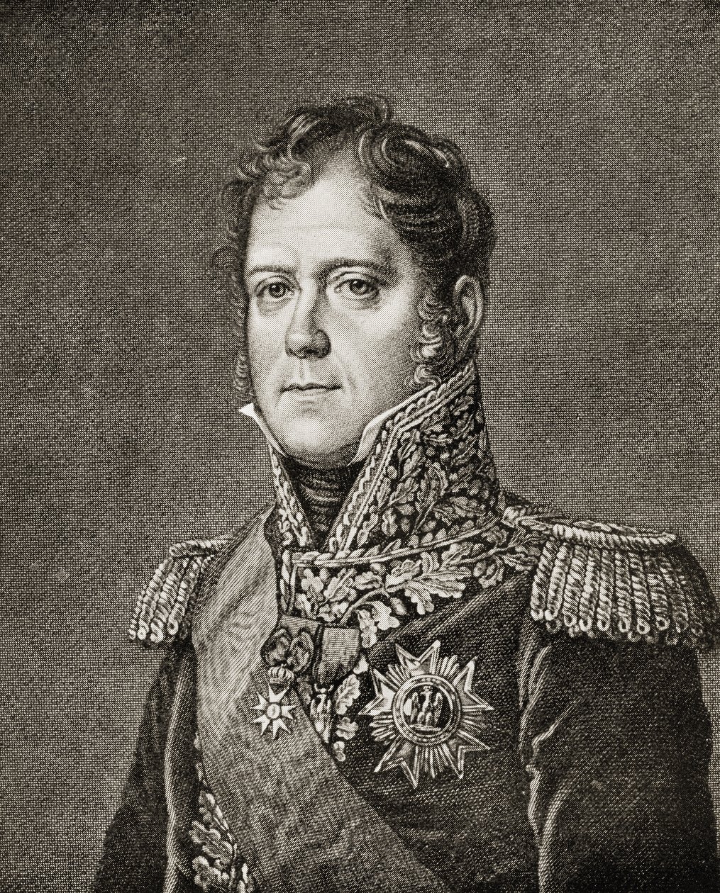 Marechal Michel Ney (1769-1815) Duque de Elchingen de French School