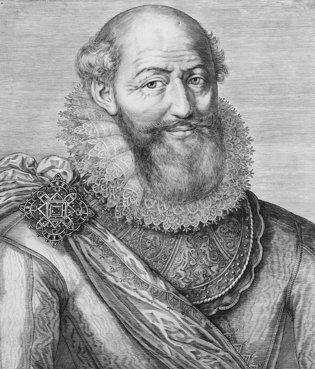 Maximiliano de Bethune, duque de Sully, 1614 de French School