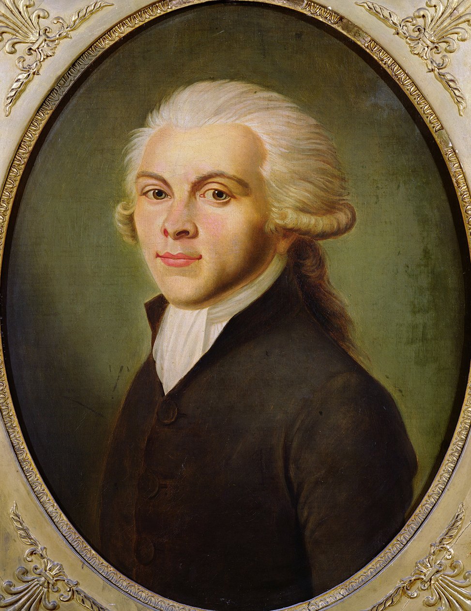 Maximiliano de Robespierre (1758-94) c.1793 de French School