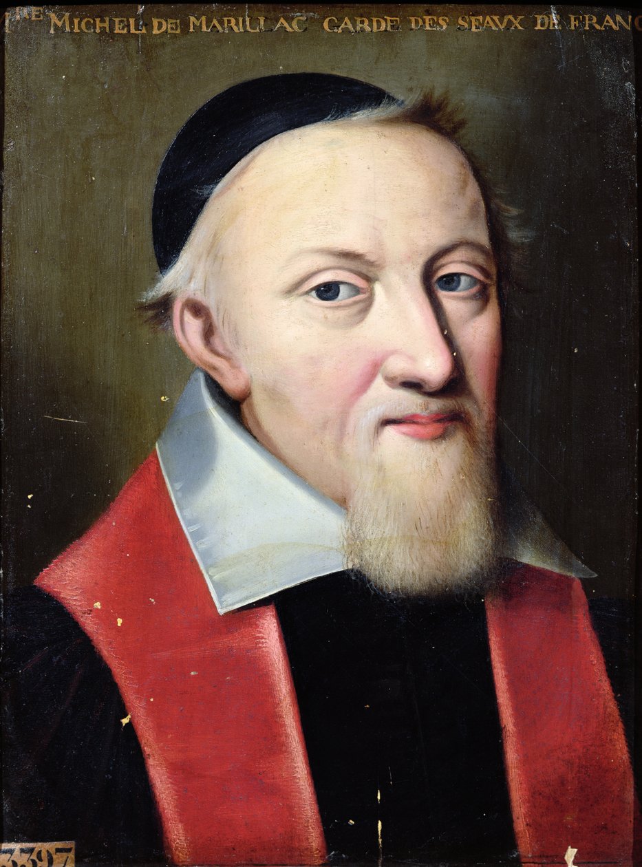 Michel de Marillac (1563-1632) Guardião dos Selos de French School
