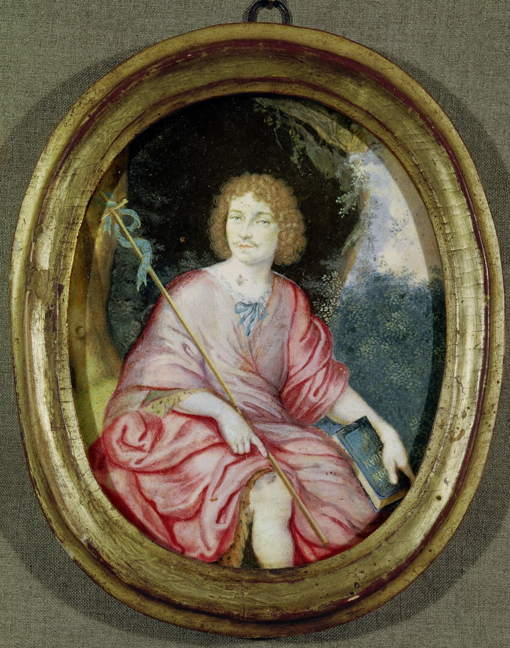 Molière (1622-1673) como São João Batista de French School