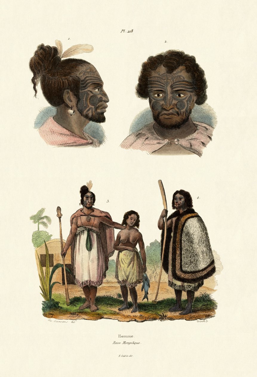Mongóis, 1833-39 de French School