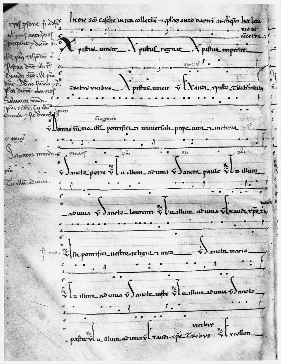 Ms.Latin Christ Vincit de &39;Tropes et Proses de Narbonne&39; de French School