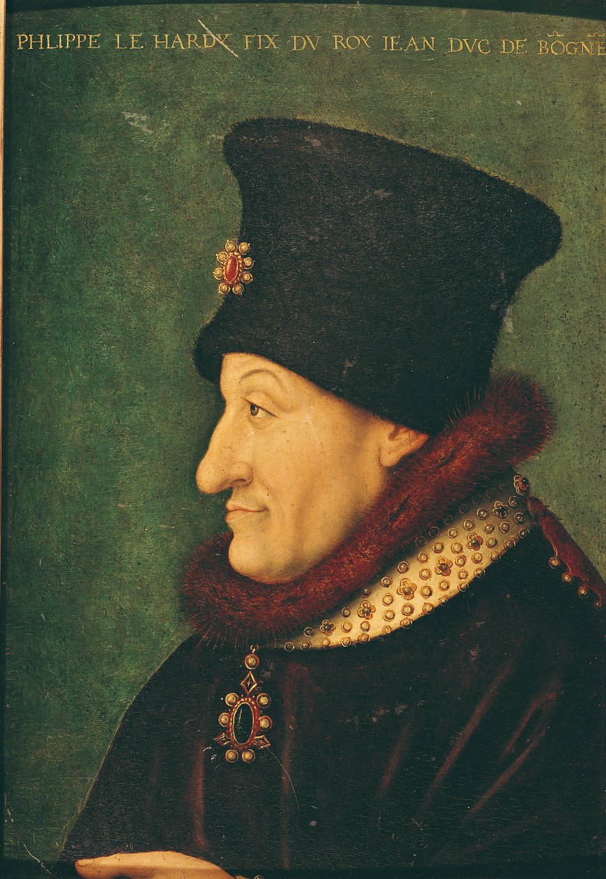 Filipe da França (1342-1404) Duque da Borgonha de French School